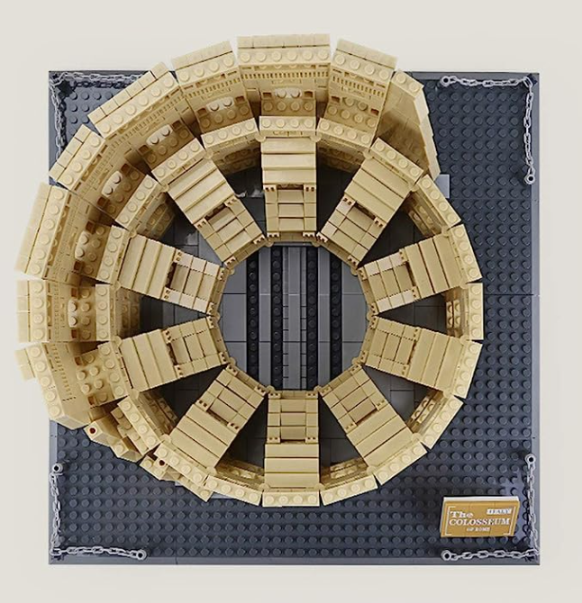 Riproduzione del Colosseo compatibile LEGO