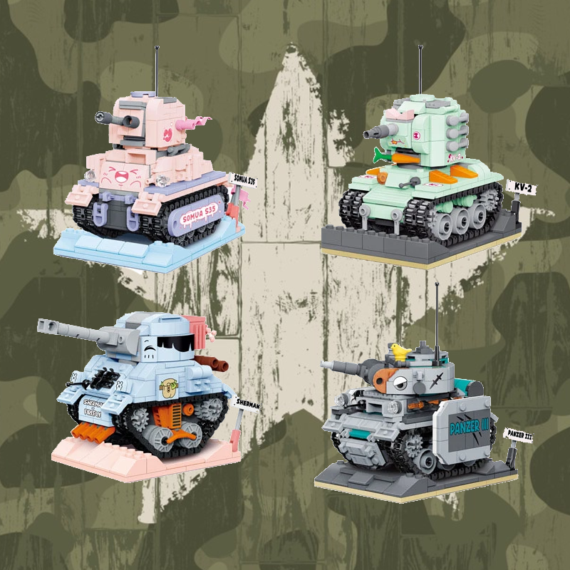 Serie Tank anime - 443/532 pezzi