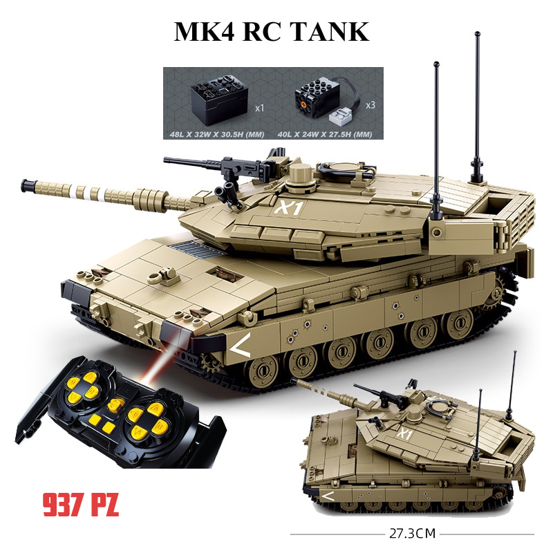 Serie tank telecomandati - 814/995 pezzi